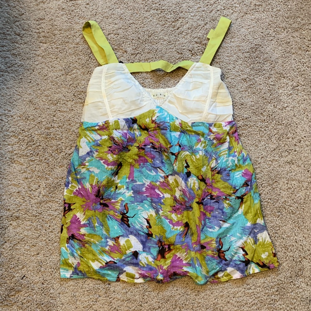 TCEC Floral Blouse